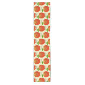 Cute dansend apple cartoon illustratie korte tafelloper (Voorkant)