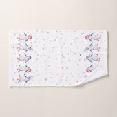 Cute Dansende Penguins Kerstmis Handdoek (Handdoek)