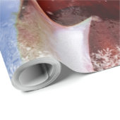 Cute dansende Snowman Cadeaupapier (Rol Hoek)