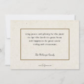 Cute  Dansling Irish Couple Feestdagenkaart (Achterkant)