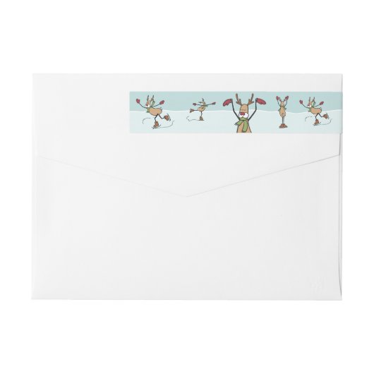 Cute Dansrenrenrenrendier - Kerstmis (Achterkant)