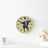 Cute Dapper Mouse, de dansende Cartoon Mouse Ronde Klok (Huis)