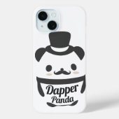 Cute Dapper Panda Wearing Top Hat Case-Mate iPhone Case (Achterkant)