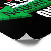 Cute Dear Santa He Is The Naughty One Couple Chris Poster (Hoek)