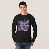 Cute Death Sadness Goth Fairy Skeleton Butterfly A T-shirt (Voorkant volledig)