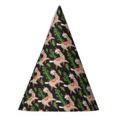 Cute Decorated Llamas Pattern Feesthoedjes (Links)