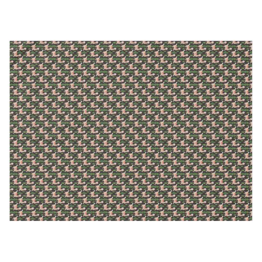 Cute Decorated Llamas Pattern Tafelkleed (Voorkant (Horizontaal))