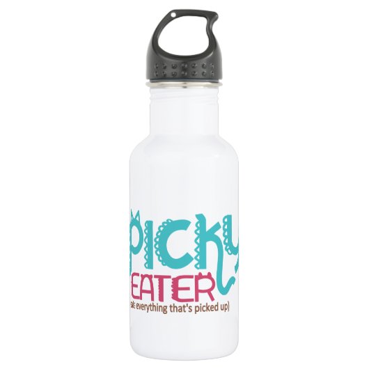 Cute Decorative Picky Eater Waterfles (Voorkant)