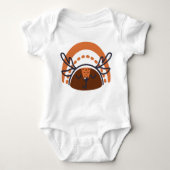 Cute Deer Baby Bodysuit Sleeper (Voorkant)