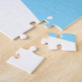 Cute Deer Drager Sneeuwvlokken Kerstmis Kinder Legpuzzel (Zijkant)