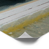 Cute Deer Face Statue Peking Thru Window Poster (Hoek)