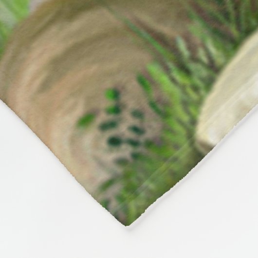 Cute Deer Fleece Blanket (Hoek)