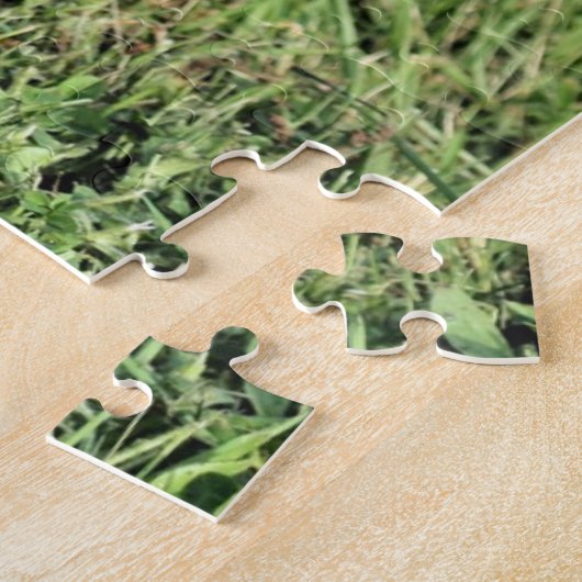 Cute Deer Head Lawn Ornament Legpuzzel (Zijkant)