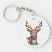 Cute Deer Keychain & Lanyard (Voorkant)