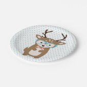 Cute Deer woodlanddieren bord (Gekanteld)