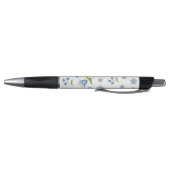 Cute Delicate blue flower patroon Pen (Bodem)