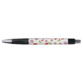 Cute Delicate red bloemen patroon Pen (Voorkant)