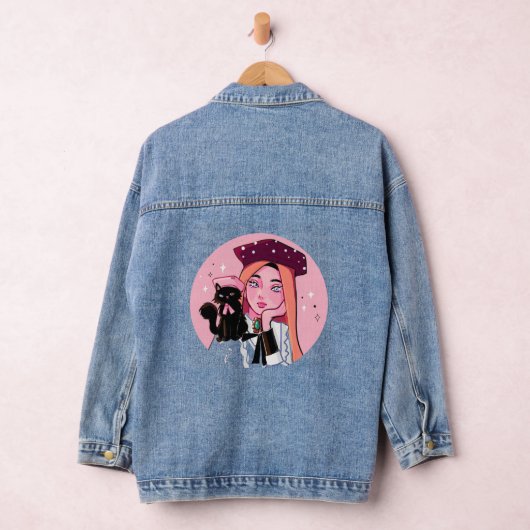 cute  denim jacket (Hangar)