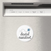 Cute Dental Assistant Magneet (Insitu (Vaatwasser))