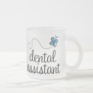 Cute Dental Assistant Matglas Koffiemok