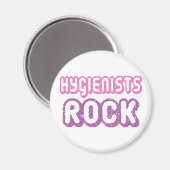 Cute Dental Hygienists Rock Magneet (Voorkant / Achterkant)