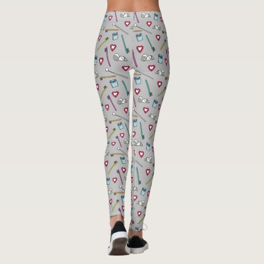 Cute Dental Leggings (Achterkant)