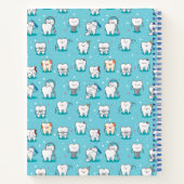 Cute Dental Pattern Notitieboek (Achterkant)