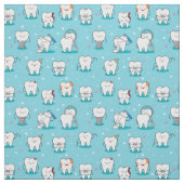 Cute Dental Pattern Stof (Swatch)