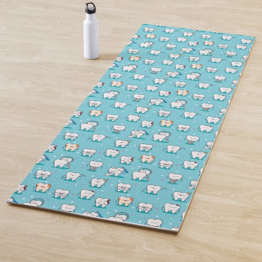 Cute Dental Pattern Yogamat (In situ)