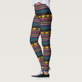 Cute Desert Southwest print leggings, grijs, Multi Leggings (Links)