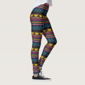Cute Desert Southwest print leggings, grijs, Multi Leggings (Rechts)
