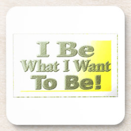 Cute Design about "I be" T-Shirt Sierkussen Tri Bier Onderzetter