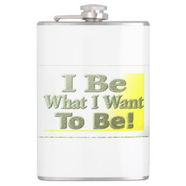 Cute Design about "I be" T-Shirt Sierkussen Tri Heupfles