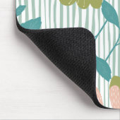 Cute design Colorful Patroon initiaal monogram bla Muismat (Hoek)