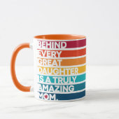 Cute Design Expression Text voor Moederdag Mok (Links)