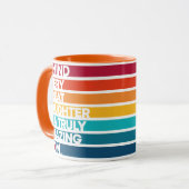 Cute Design Expression Text voor Moederdag Mok (Voorkant links)