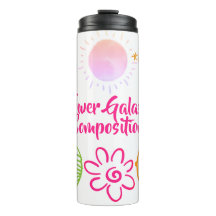 Cute Design of Flower Galaxy Combination