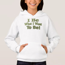 Cute Design Over "I be" betekent voor jou! T-shirt