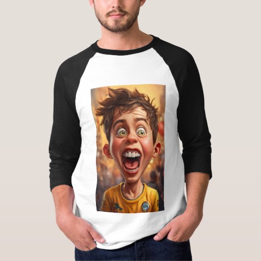 Cute Design T-shirt (Voorkant)