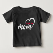 Cute Design Text Ik hou van je moeder met hart (Voorkant)
