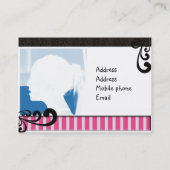 Cute Designer Foto-sjablonen voor visitekaartjes (Achterkant)