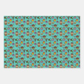 Cute dessert-inspired patterns wrapping paper (Voorkant 3)