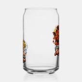 Cute Devil & Angel Valentine Day Love Design Blikvorm Glas (Rechts)