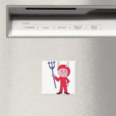 Cute Devil Halloween Costume Magneet (Insitu (Vaatwasser))