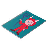 Cute Devil Halloween Costume Notitieboek (Linkerzijde)