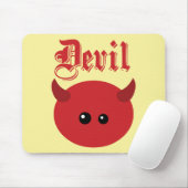 Cute Devil Muismat (Met muis)