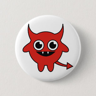 Cute Devil Ronde Button 5,7 Cm