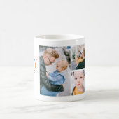 Cute "Deze papa behoort tot" Foto Collage Koffiemok (Center)