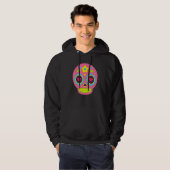Cute Dia De Los Muertos Baby Sugar Skull Kids Todd Hoodie (Voorkant volledig)