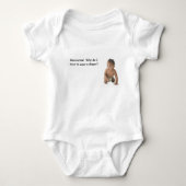 Cute Diaper-dekking Romper (Voorkant)